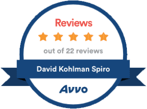 Avvo Clients' Choice Award 2018 - David Spiro